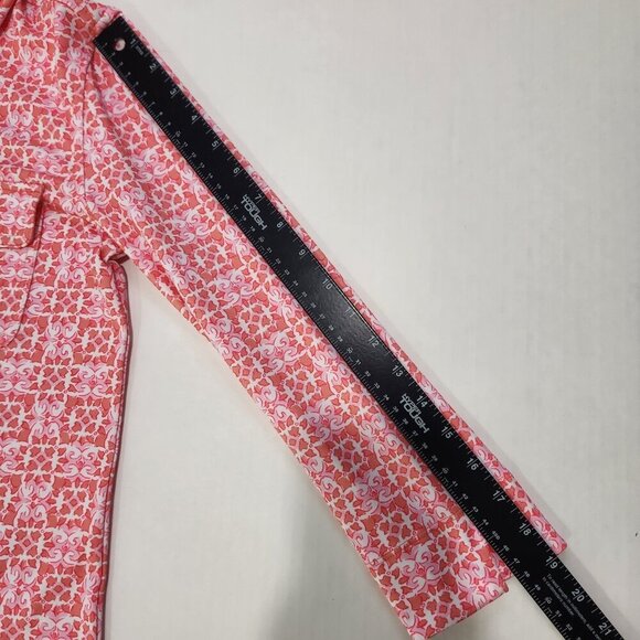 Vineyard Vines NWT Sankaty Striped‎ Margo Dress XS Pink White Long Sleeve UPF 50 - Picture 8 of 9